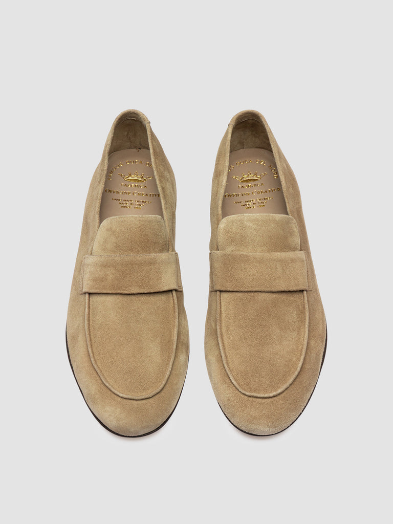 AIRTO 001 - Beige Suede Loafers