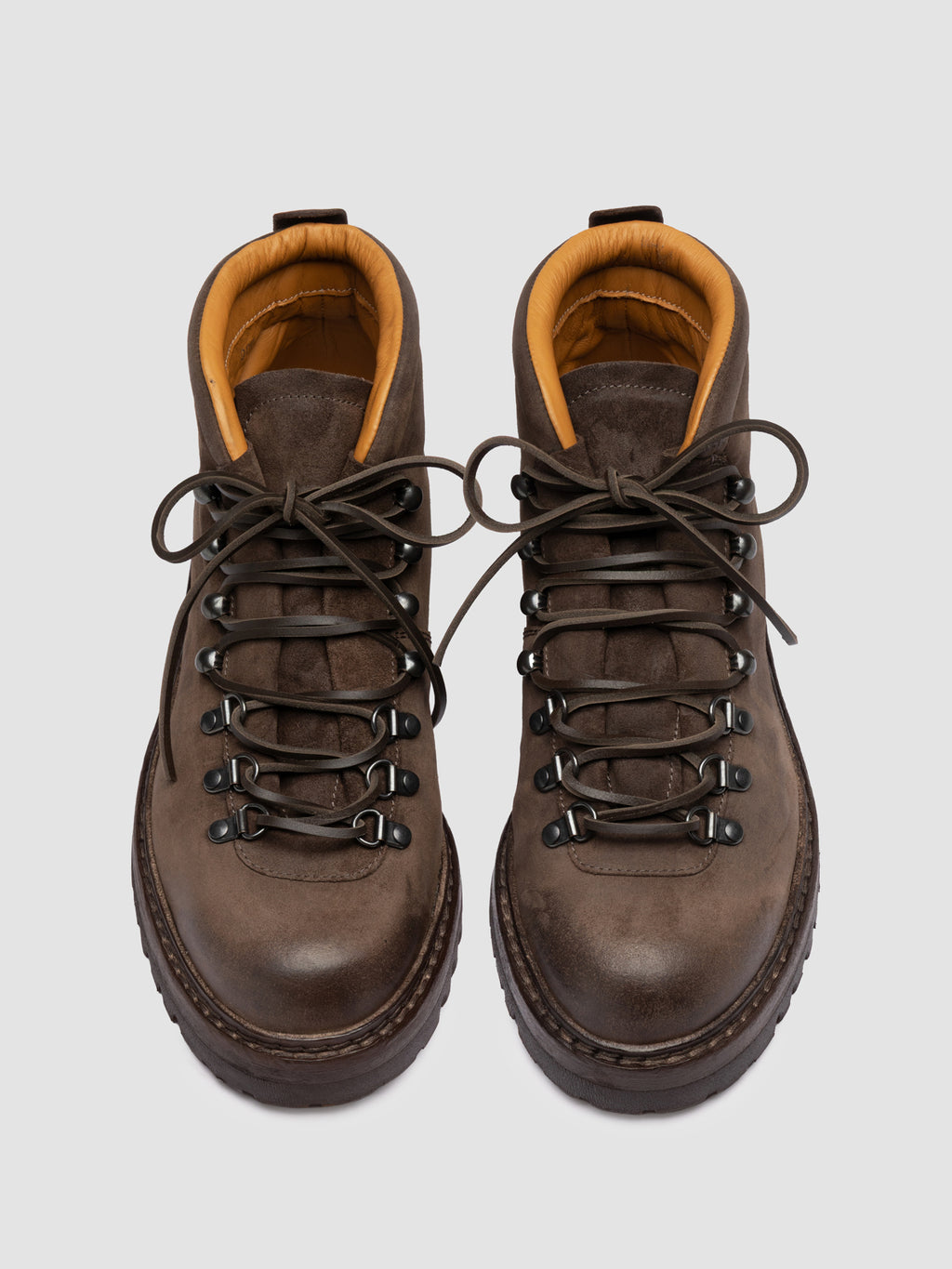 ARTIK FLEXI 002 - Brown Suede Lace Up Boots