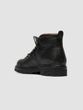 ARTIK FLEXI 002 - Schwarze Schnürstiefel aus Leder