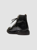 ASTON CREPE 004 - Schwarze Schnürstiefel aus Leder