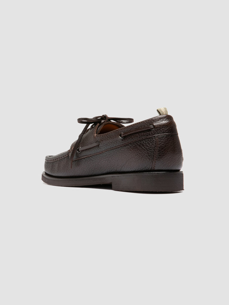 BALFRON FLEXI 003 - Brown Leather Boat Shoes