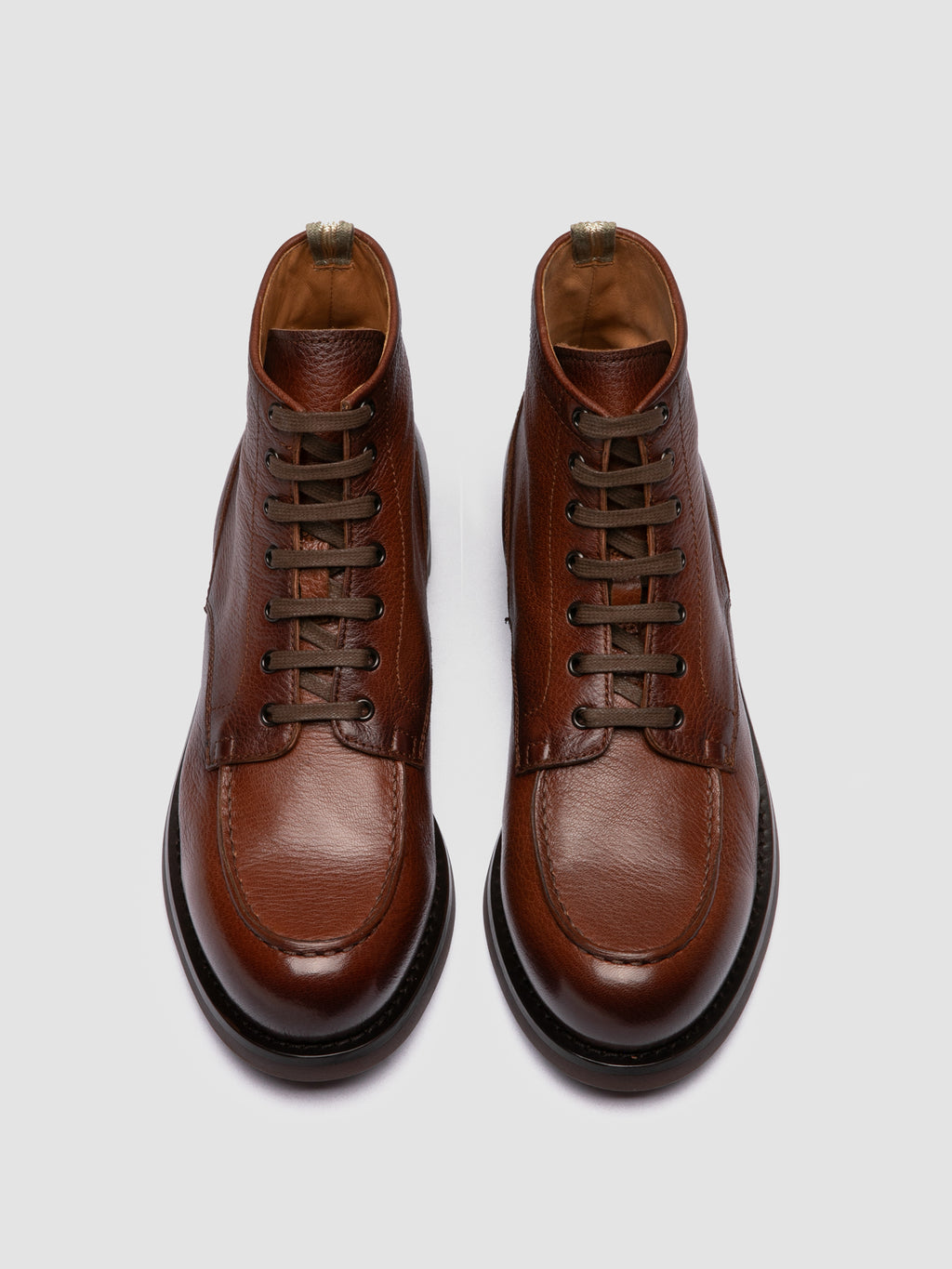 BALATA FLEXI 002 - Brown Leather Lace Up Boots