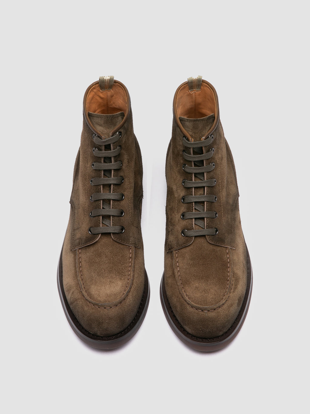 BALATA FLEXI 002 - Brown Suede Lace Up Boots