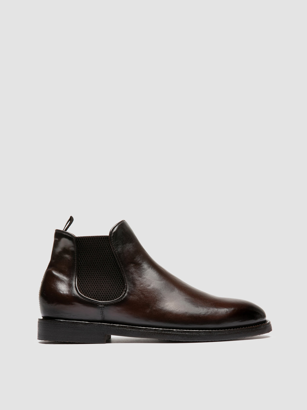 BARITON FLEXI 002 - Brown Leather Chelsea Boots - image OCUBIFL002AERCAD215390 - 1