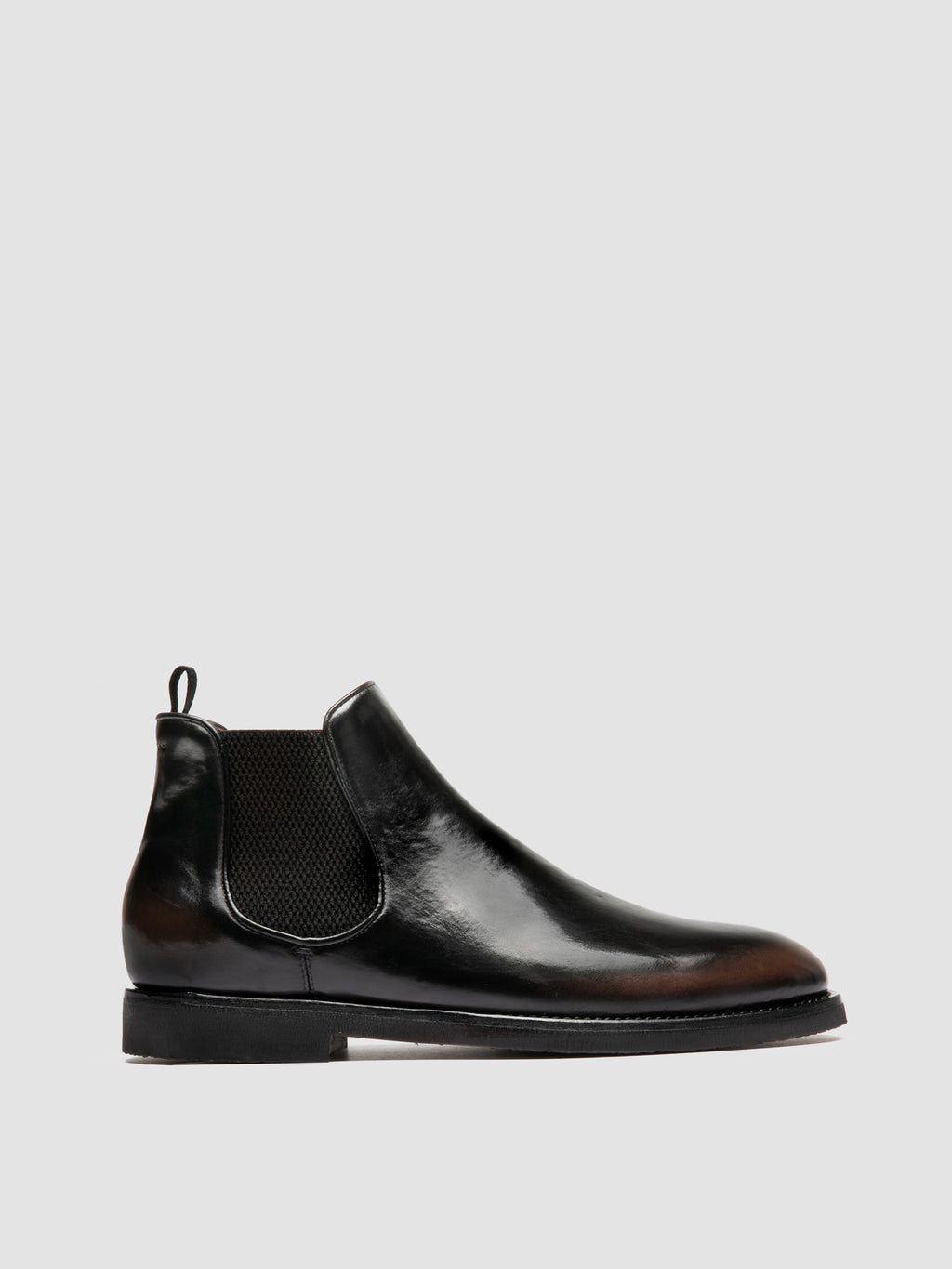 BARITON FLEXI 002 - Black Leather Chelsea Boots - image OCUBIFL002CANY6D118400 - 1