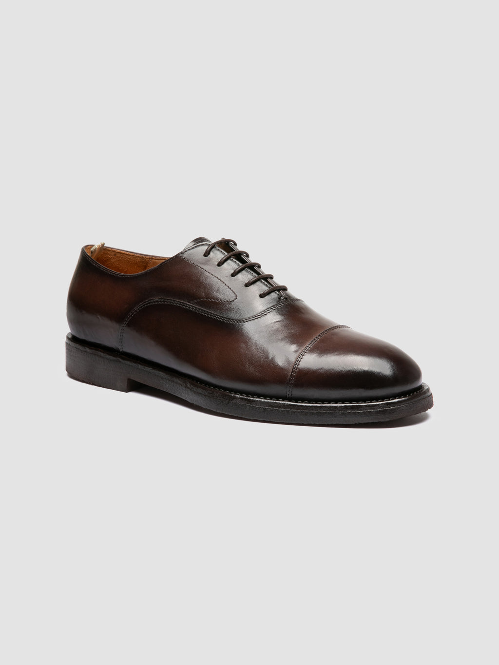 BARITON FLEXI 003 - Braune Oxford-Schuhe aus Leder