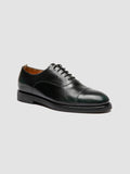 BARITON FLEXI 003 - Schwarze Oxford-Schuhe aus Leder