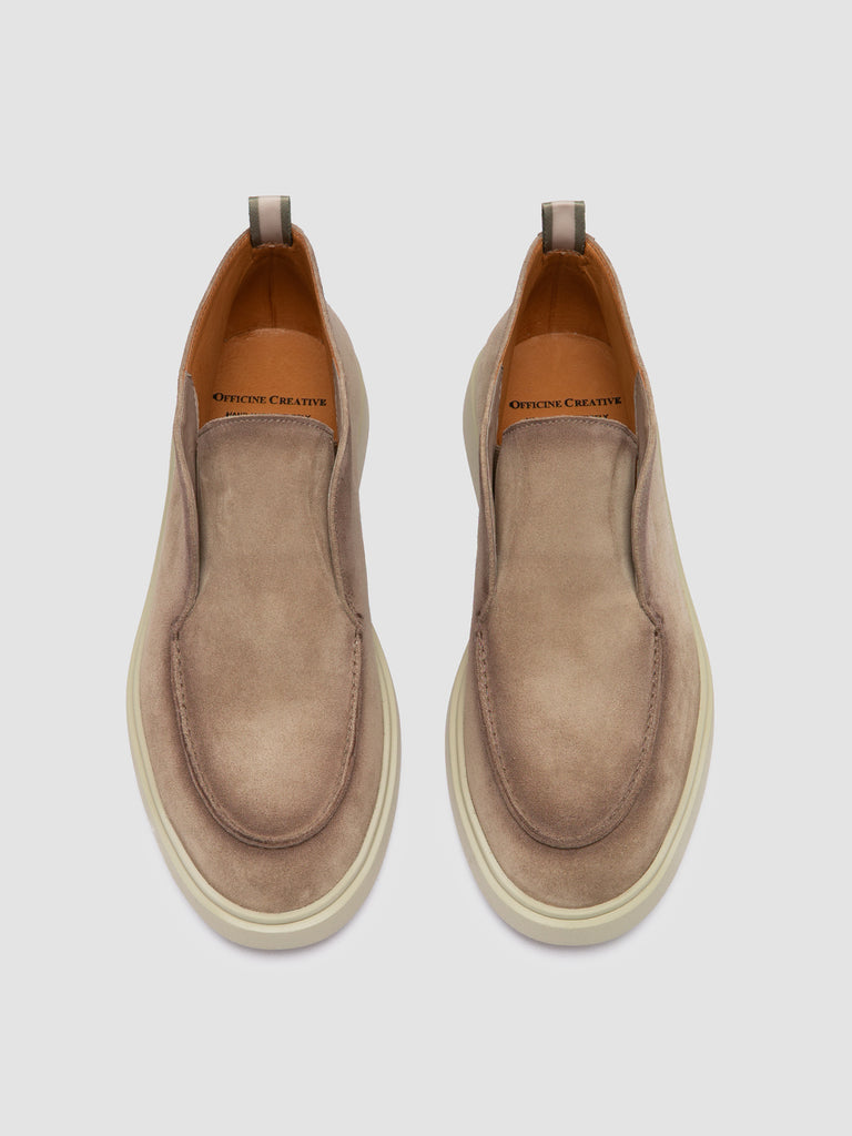 BONES 003 - Beige Suede Chukka Boots