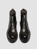 BULLA DD LUG 114 - Grey Leather Zip Boots