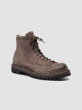 BULLA DD LUG 115 - Taupe Suede Lace Up Boots