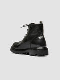 BULLA DD LUG 115 - Black Leather Lace Up Boots