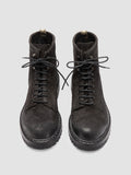 BULLA DD LUG 116 - Black Suede Lace Up Boots