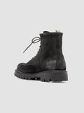 BULLA DD LUG 116 - Black Suede Lace Up Boots