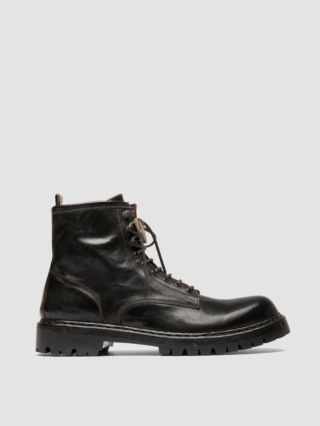 BULLA DD LUG 116 - Brown Leather Lace Up Boots - image OCUBUDG116NOVAKD215400 - 1