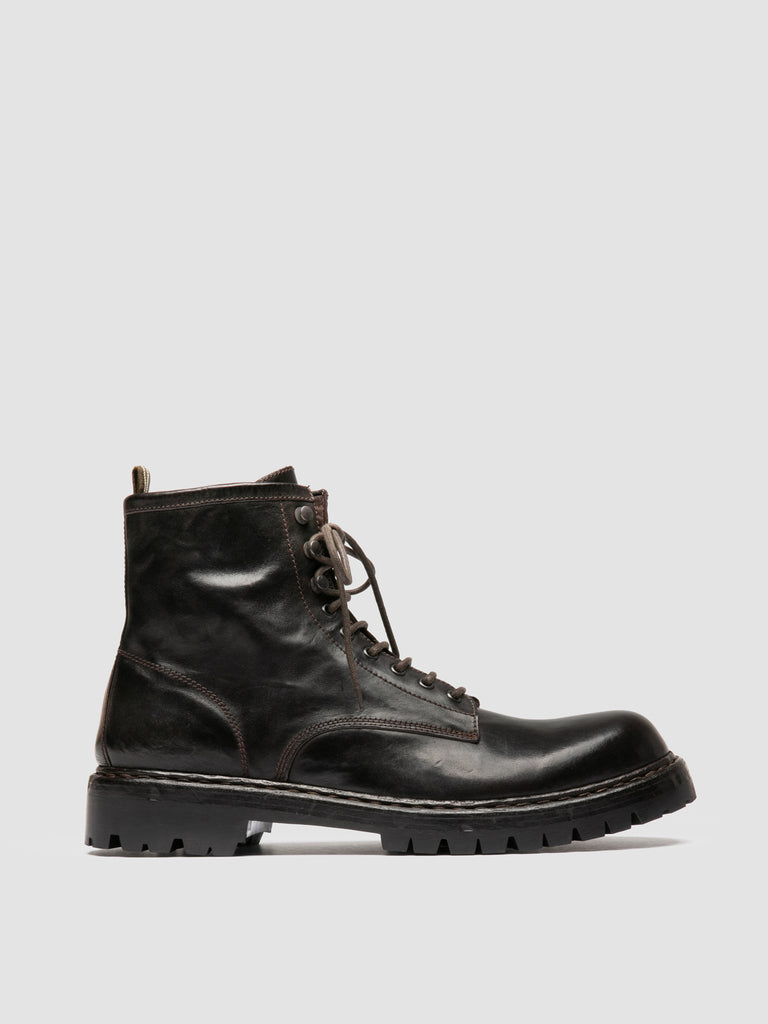 BULLA DD LUG 116 - Braune Schnürstiefel aus Leder