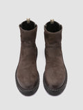 BULLA DD LUG 118 - Brown Suede Zip Boots
