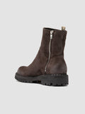 BULLA DD LUG 118 - Brown Suede Zip Boots
