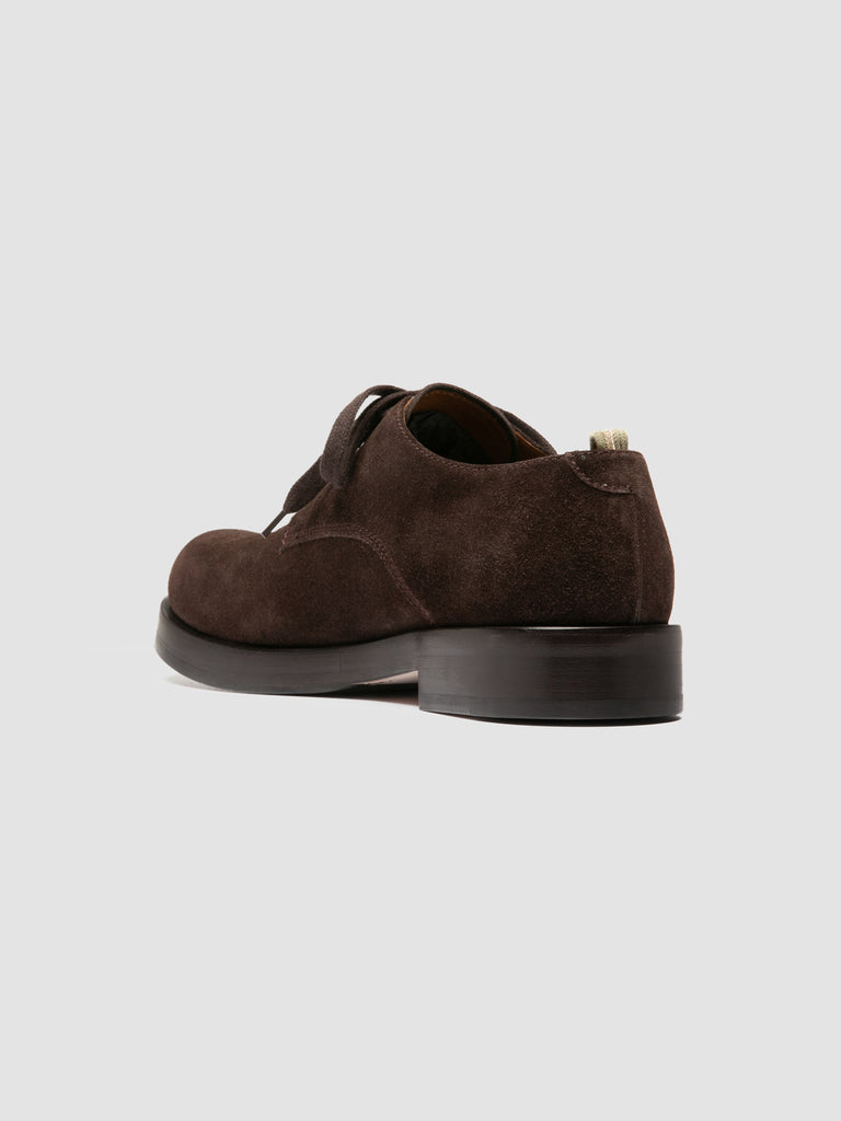 BULLA 001 - Brown Suede Derby Shoes Officine Creative - 4