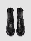 BULLA DD 104 - Black Leather Zipped Boots