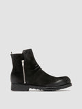 BULLA DD 113 - Black Suede Zipped Boots
