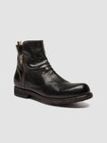 BULLA DD 113 - Brown Leather Zipped Boots