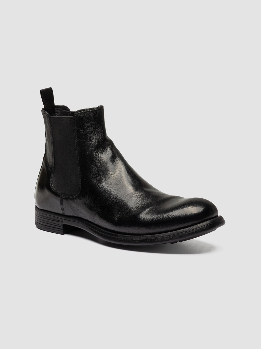 CHRONICLE 074 - Black Leather Chelsea Boots