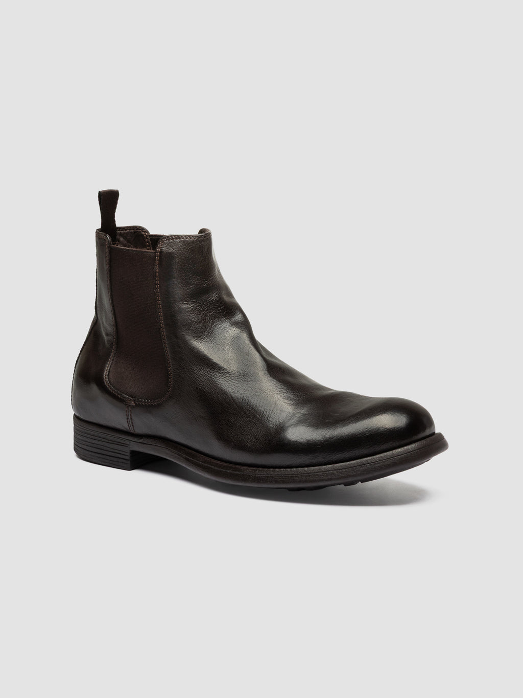 CHRONICLE 074 - Brown Leather Chelsea Boots