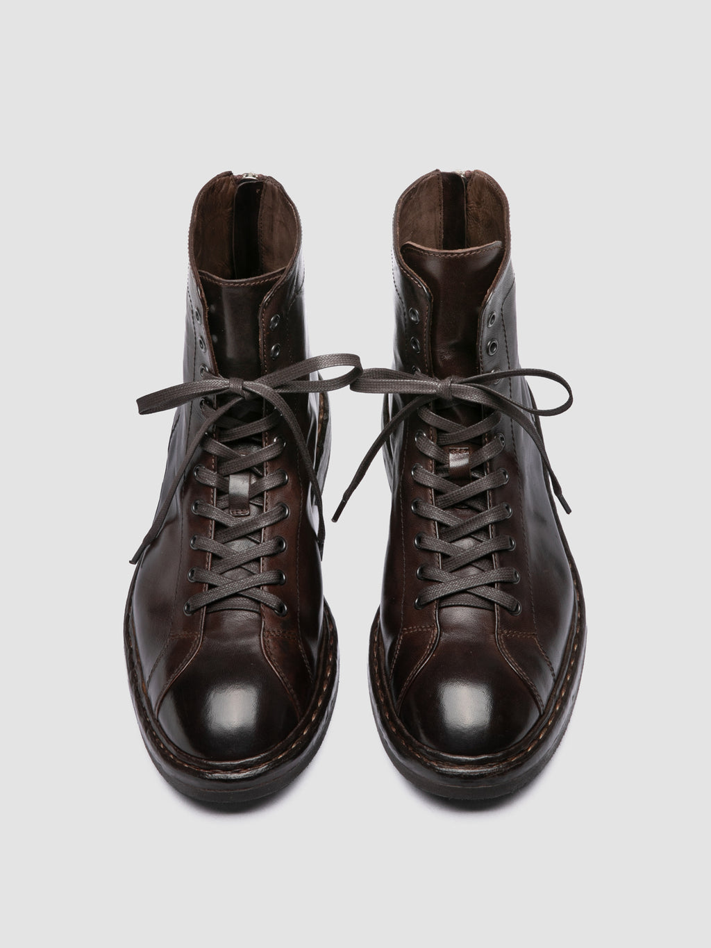 CONCEPT 001 - Brown Leather Zip Boots - image OCUCONE001NOVAKH224400 - 2