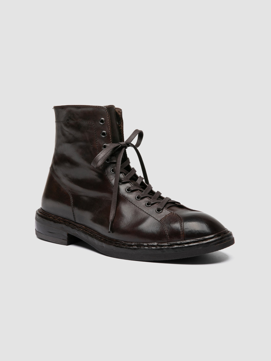 CONCEPT 001 - Brown Leather Zip Boots - image OCUCONE001NOVAKH224400 - 3