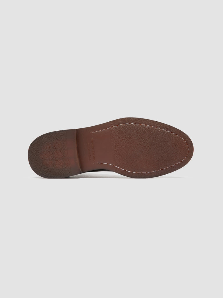 DUDE FLEXI 003 - Braune Chelsea-Stiefel aus Leder