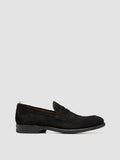 EMORY 024 - Black Suede Penny Loafers - image OCUEMCA024SELU11000390 - 1