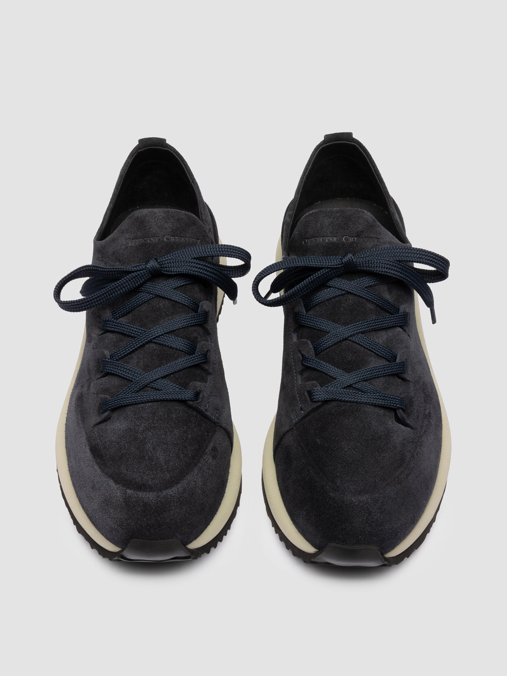ENTIRE 001 - Navy Suede Sneakers