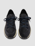 ENTIRE 001 - Navy Suede Sneakers
