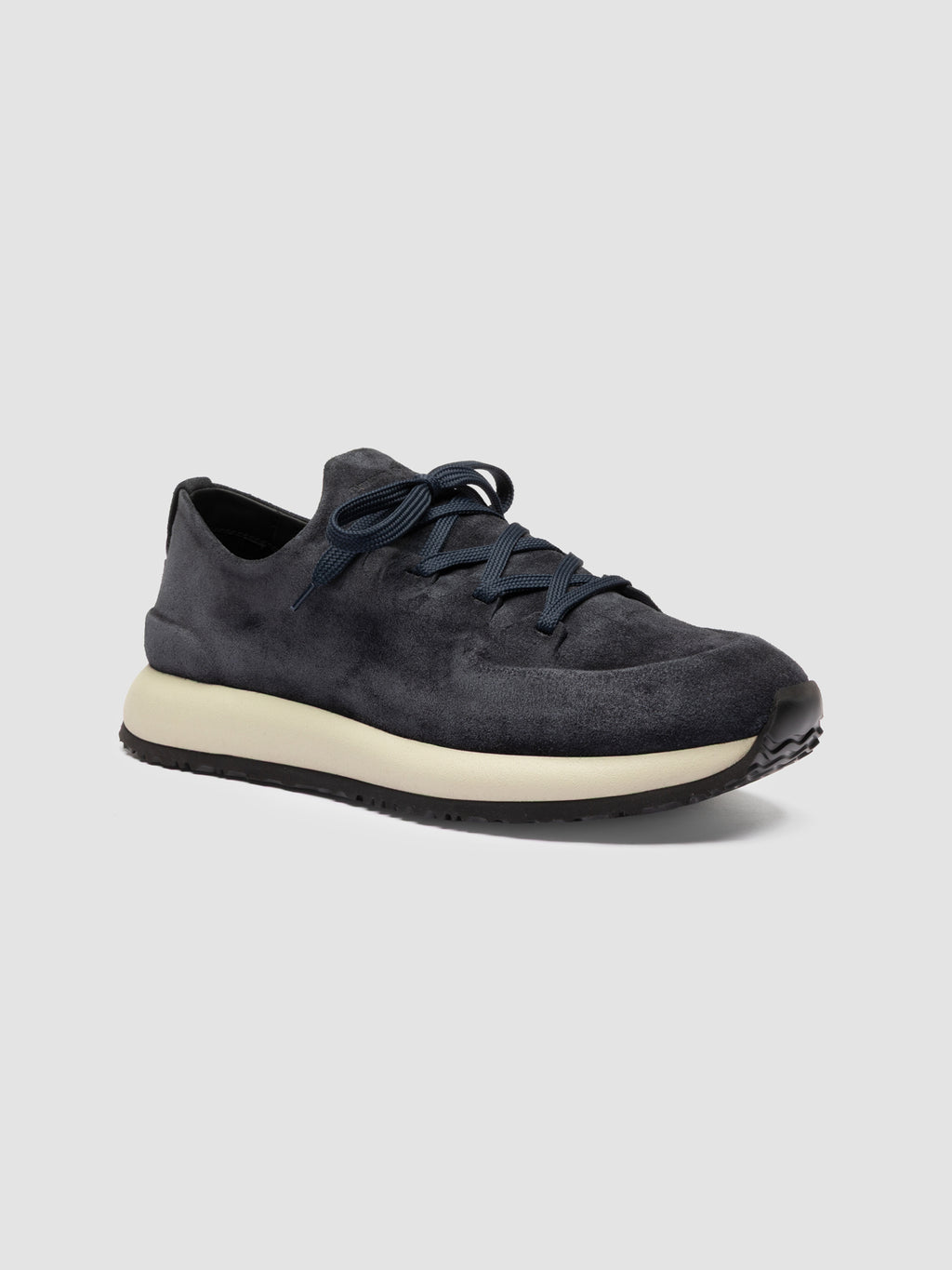 ENTIRE 001 - Navy Suede Sneakers