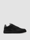 ERASER 001 - Blue Leather Low Top Sneakers