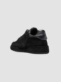 ERASER 001 - Blue Leather Low Top Sneakers