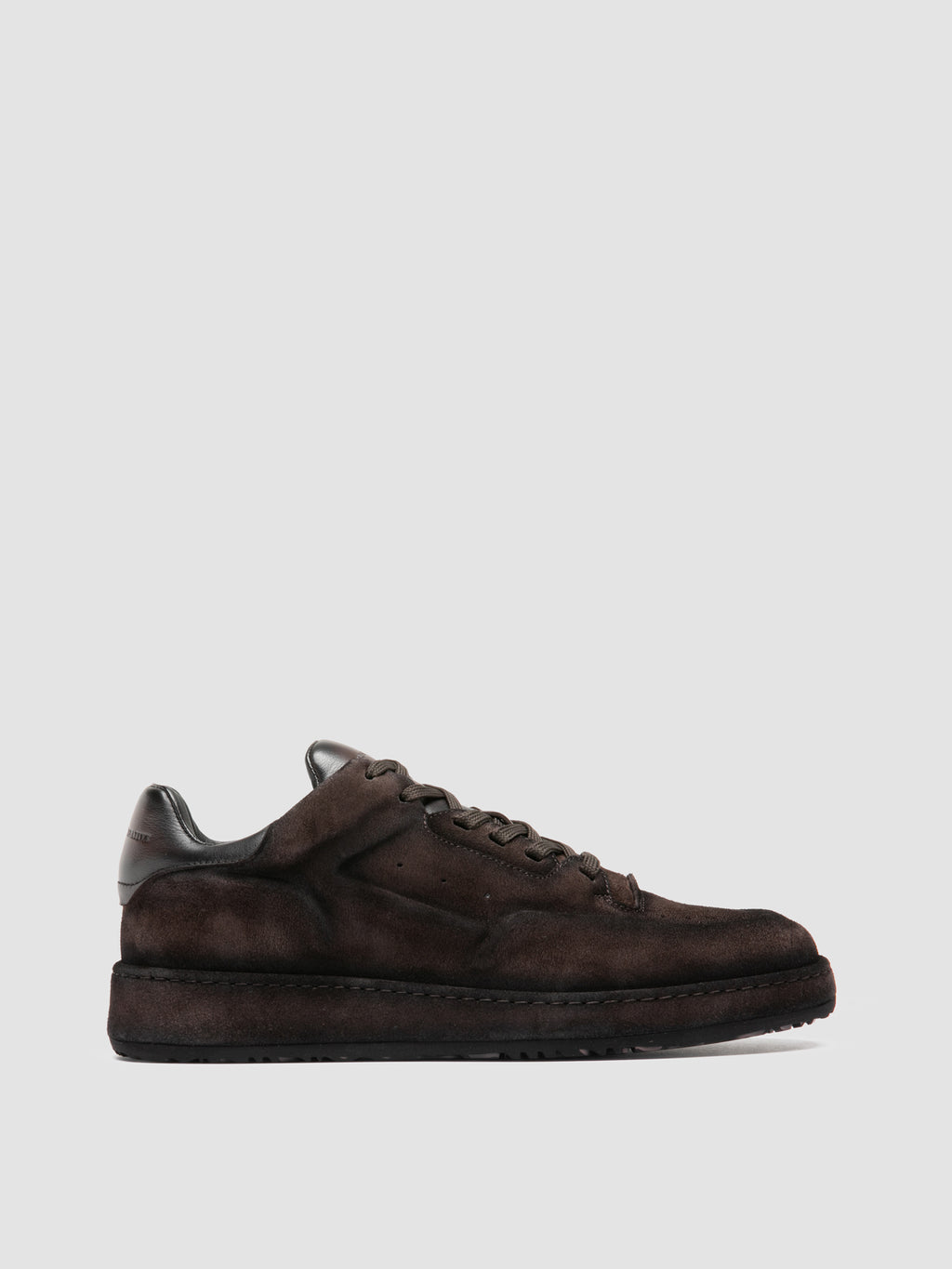 ERASER 001 - Brown Leather Low Top Sneakers