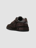 ERASER 001 - Brown Leather Low Top Sneakers