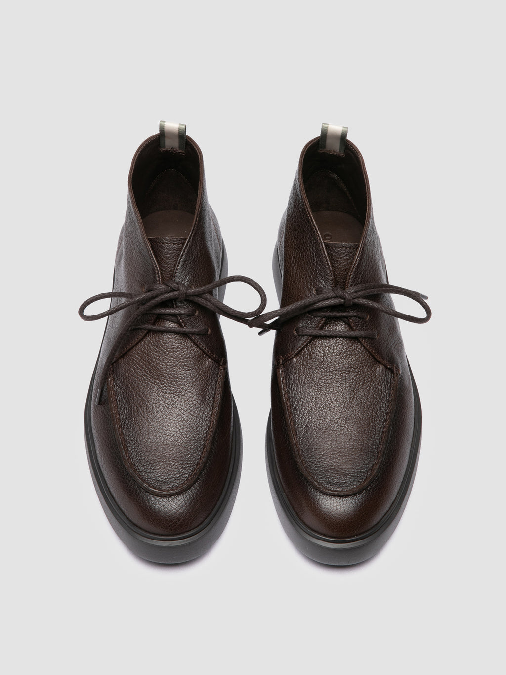 FRAME 002 - Brown Leather Chukka Boots