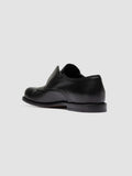 GEMSTONE 002 - Schwarze Derbyschuhe aus Leder