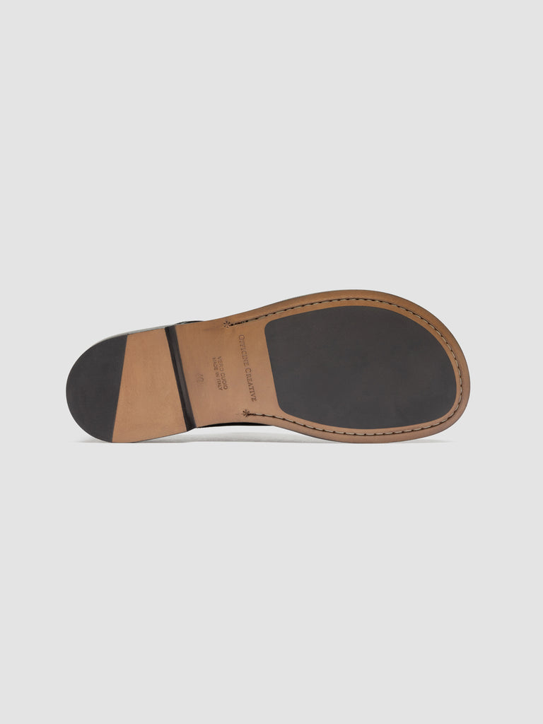 GEMSTONE 002 - Black Leather Derby Shoes