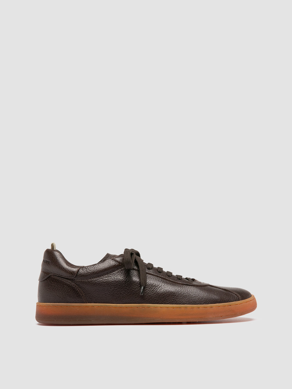 GINNASIO 001 - Braune Sneaker aus Leder