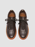 GINNASIO 001 - Braune Sneaker aus Leder
