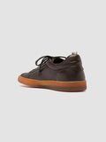 GINNASIO 001 - Braune Sneaker aus Leder