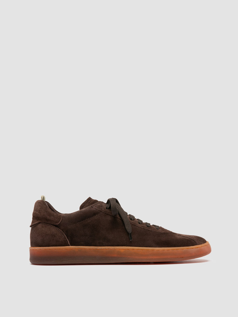 GINNASIO 001 - Braune Sneaker aus Wildleder