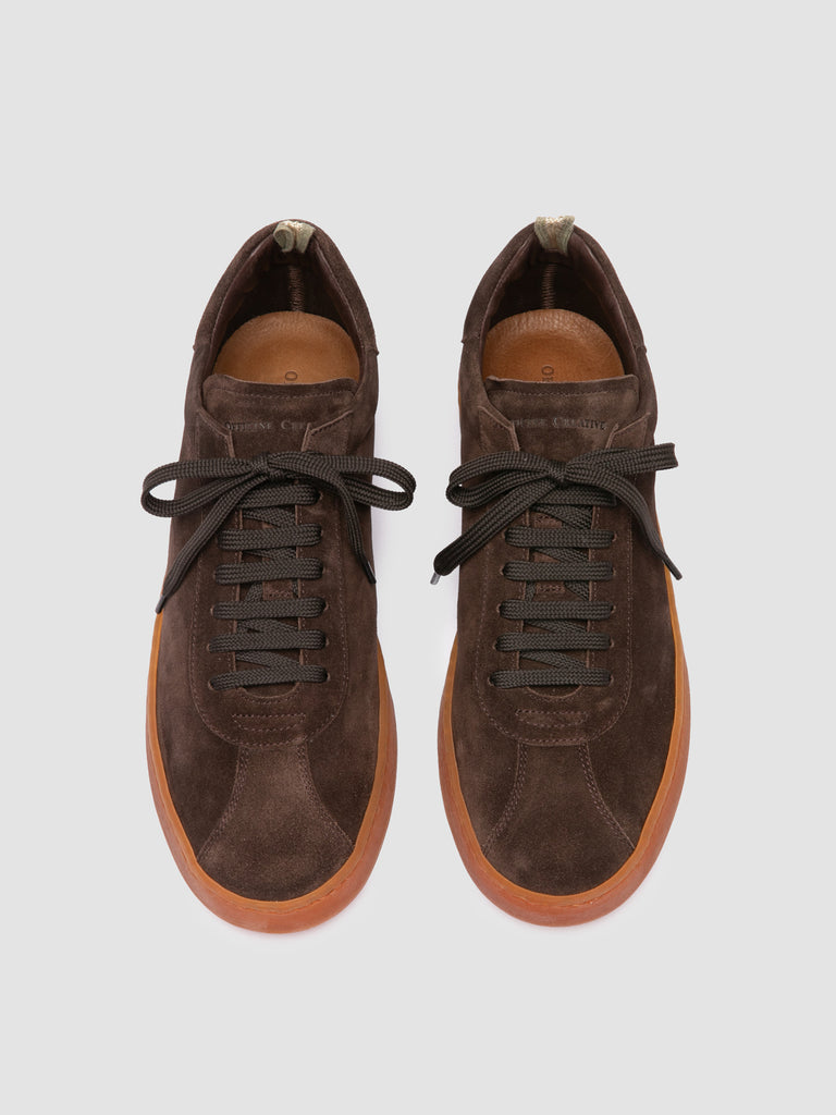 GINNASIO 001 - Braune Sneaker aus Wildleder
