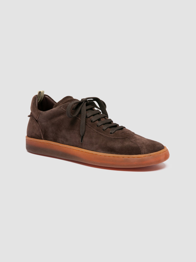 GINNASIO 001 - Braune Sneaker aus Wildleder
