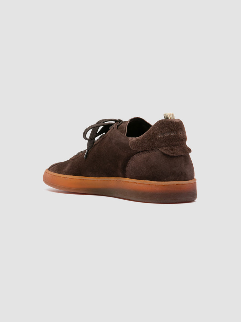GINNASIO 001 - Braune Sneaker aus Wildleder