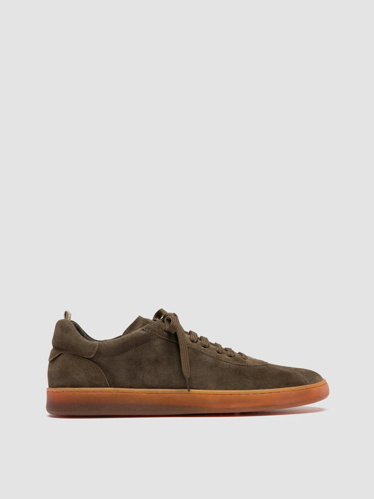 GINNASIO 001 - Grüne Sneaker aus Wildleder