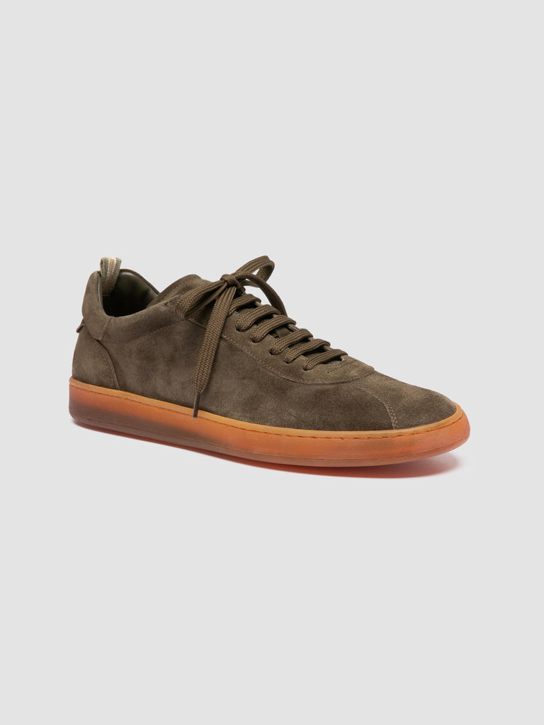 GINNASIO 001 - Grüne Sneaker aus Wildleder